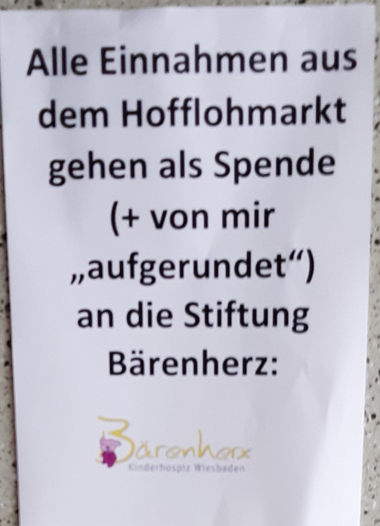 Plakat Stiftung B�renherz